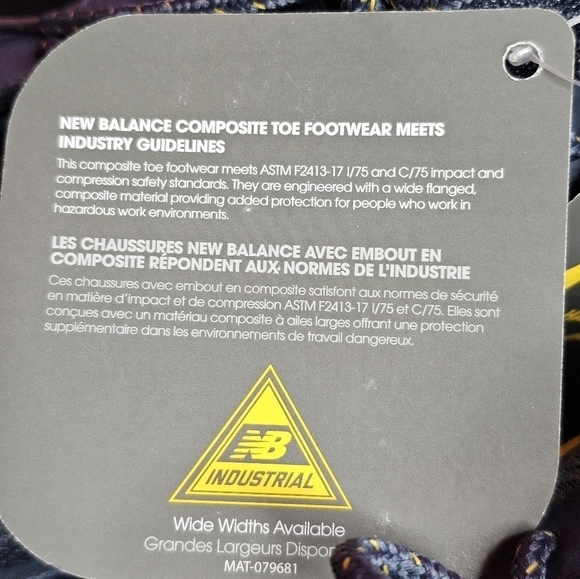 New Balance Composite Toe Shoes Men's Size 18W NWT - Picture 8 of 9